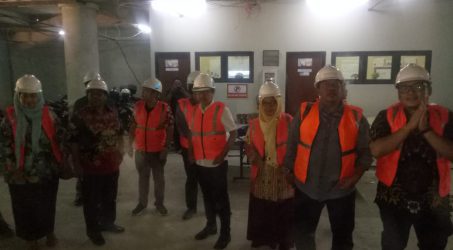 Komisi C DPRD Sidak Progres Pembangunan Alun-alun Suroboyo