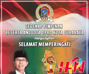 DPRD Surabaya Mengucapkan Selamat HPN 2020