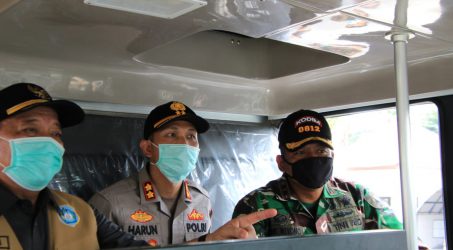 4 Jalur di Kabupaten Lamongan Disemprot Cairan Disinfektan