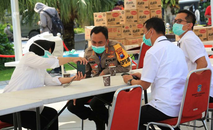 Risma Lakukan Audiensi dengan Kapolrestabes Surabaya, Ini yang dibahas