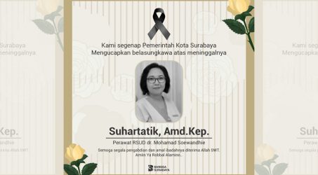 Pemkot Surabaya Sampaikan Duka Cita Atas Wafatnya Perawat RSUD dr Soewandhie
