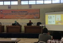 KPU Kota Surabaya saat menggelar media gathering proses coklit pemilih di Pilkada Surabaya desember mendatang