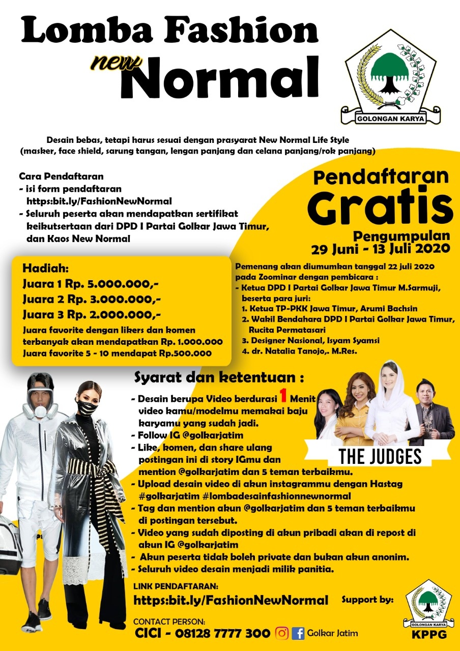 Brosur lomba fashion new normal