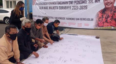 Kalangan Pekerja dan Organisasi Serikat Buruh Dukung Mantan Kadisnaker Surabaya jadi Cawawali