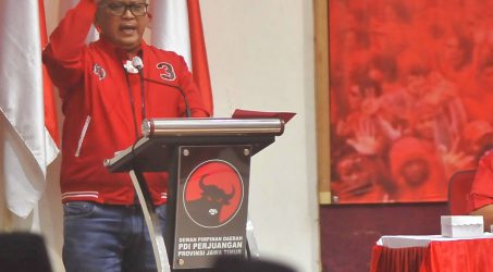 Soal Calon Untuk Surabaya. Hasto : Tak ada Tarik Tambang Politik