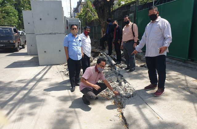 Komisi C Dapati Proyek Box Culver Mayjend Sungkono Mangkrak Saat Sidak, Pemkot Diminta Lakukan Evaluasi