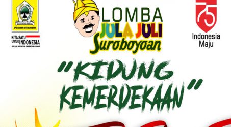 Semarakkan HUT RI Ke-75, Golkar Surabaya Gelar Lomba Julajuli Suroboyoan