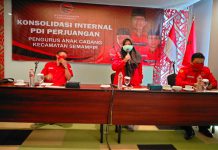 Menjelang Rekom Calon Walikota Turun, PDIP Surabaya Lakukan Pertemuan Konsolidasi Partai