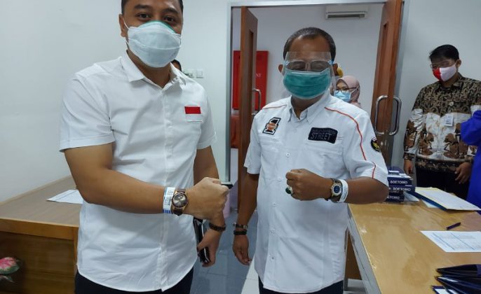 Bapaslon Eri-Armuji Jalani Pemeriksaan kesehatan
