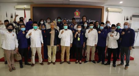 Silahturahmi. Nasdem – Gerindra Jatim Bahas Kerjasama Pilkada 2020