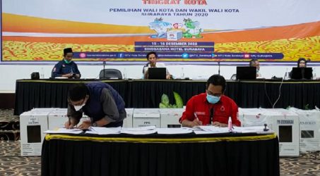 Rekapitulasi Tuntas, Eri Armudji Menangkan Pilkada Surabaya