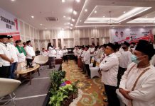 Dukungan dari Warga Madura Surabaya yang diwadahi Suramadu bersatu siap memenangkan Paslon Erji