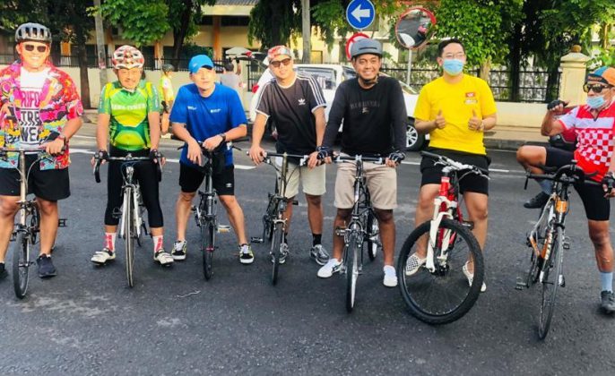 Isi Masa Tenang dengan Gowes Bareng