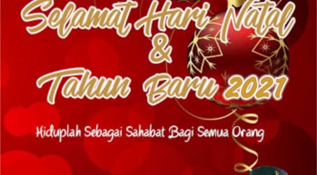 Ucapan Natal dan Tahun Baru 2021