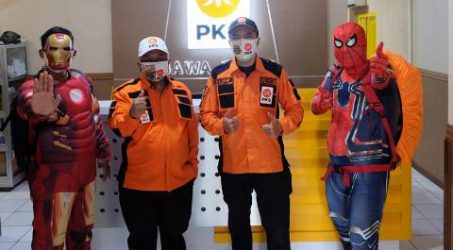 DPW PKS Jawa Timur Kirim Super Hero dan Bantuan Logistik Korban Banjir Kalimantan Selatan