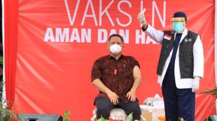 Pemkot Targetkan Vaksinasi Tahap Pertama Tuntas dalam Tiga Minggu