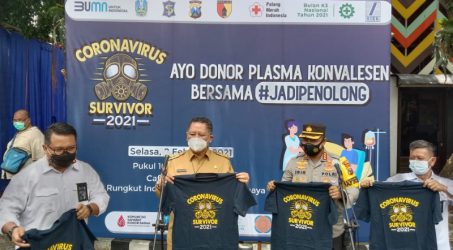 Satgas Covid-19 Surabaya Dorong Gerakan Donor Plasma Konvalesen