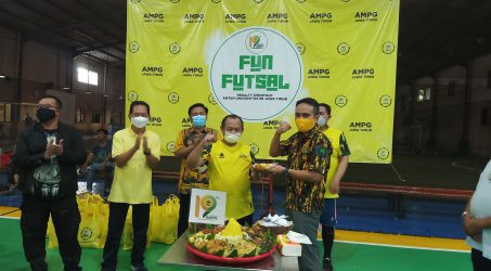 Hut AMPG ke 19. Gelar Futsal Penalty Shoot Out Hingga Datangkan Satria Tama dan Uston Nawawi