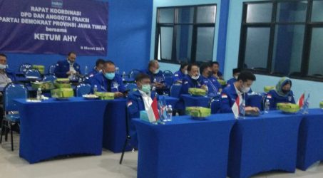 FPD DPRD Jatim dan FPD DPRD Se Kab/Kota Satu Komando Dibawah Kepemimpinan AHY