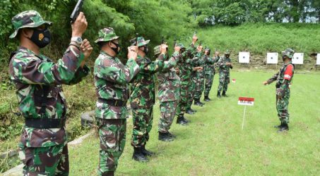 Uji Kemampuan Prajurit, Kodim 0712/Tegal Gelar Latihan Menembak