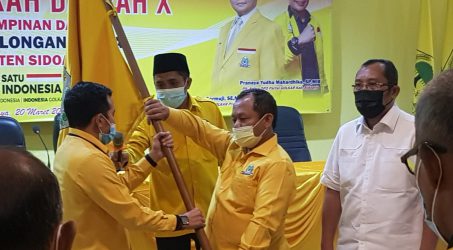 Terpilih Aklamasi. Adam Rusydi Resmi Pimpin DPD Golkar Sidoarjo