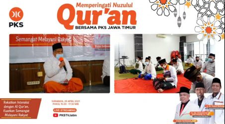 Khataman Bersama Kader PKS. Irwan : Nilai Al Qur’an Beri Spirit Melayani Rakyat