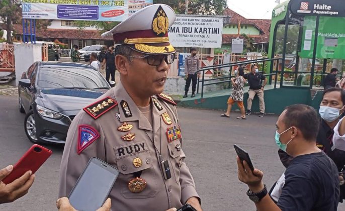 Dirlantas Polda Jateng, Kombes Pol M. Rudy Syafirudin, kepada wartawan di Mapolda Jateng, Senin (3/5).