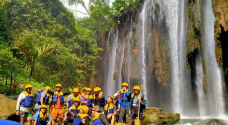 Serunya Rafting dan Indahnya Air Terjun Bidadari di Sungai Pakelan Probolinggo