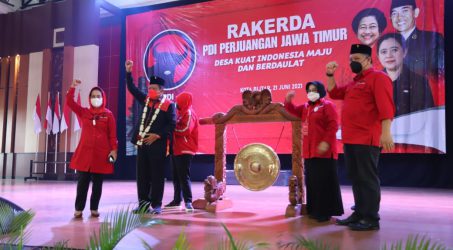 Rakerda. PDI Perjuangan Jatim Siap Pertahankan Kemenangan di Pemilu 2024