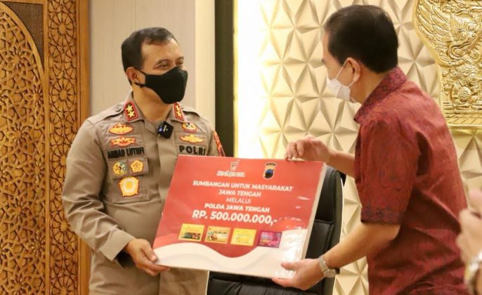 Gayung Bersambut, PT Sido Muncul Dukung Rp 500 Juta Untuk Program Aku Sedulurmu Gagasan Kapolda Jateng