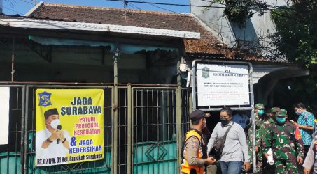 Proses eksekusi aset yang kini jatuh ketanga pemkot Surabaya