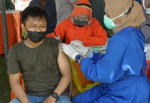 Vaksinasi massal yang dilakukan oleh Pemkot Surabaya di gelora Sepuluh November bulan lalu untuk mengejar target herd immunity pada bulan september