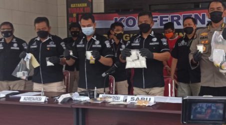Ditresnarkoba Polda Jateng Gagalkan Peredaran 900 Gram Sabu 