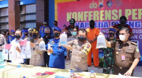 Ditpolair Polda Jateng Berhasil Gagalkan Penyelundupan Benih Bening Lobster