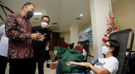 Partisipasi Warga Surabaya untuk Donor Darah Sangat Tinggi