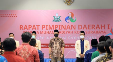 Wali Kota Eri Ajak Pemuda Muhammadiyah Berkolaborasi Membangun Surabaya Lebih Baik