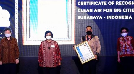 Sepekan, Surabaya Raih Penghargaan Lingkungan Tingkat Nasional dan ASEAN