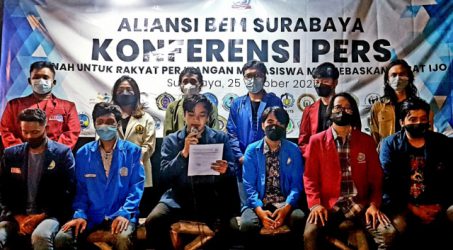 Aliansi BEM se Surabaya Desak penyelesaian tanah surat ijo