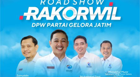Partai Gelora Jatim Rapatkan Barisan Gelar Road Show Rakorwil
