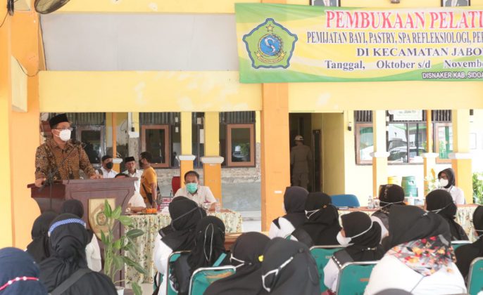 Wujudkan 100 Ribu Lapangan Kerja Baru, Pemkab Sidoarjo Intensif Gelar Pelatihan Keterampilan Kerja