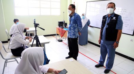 Surabaya Dijadikan Percontohan Nasional Menuju PTM 100 Persen