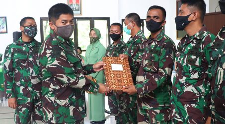 Primkop Kartika E-04 Yonif 407/PK Gelar RAT Tutup Buku Tahun Anggaran 2020