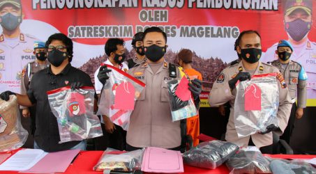 Polres Magelang Berhasil Ungkap Kasus Pembunuhan oleh Dukun Pengganda Uang dengan Racun Sianida