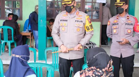 Polres Tegal Targetkan Vaksinasi 1500 Dosis Perhari