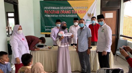 Baznas Surabaya Kuatkan Kelembagaan Hingga Salurkan Zakat untuk Anak Asuh