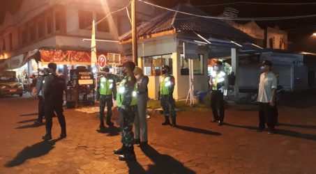 Kodim Tegal dan Satgas Covid 19 Kabupaten Gencarkan Operasi Yustisi Malam Hari