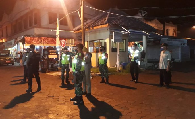 Kodim Tegal dan Satgas Covid 19 Kabupaten Gencarkan Operasi Yustisi Malam Hari