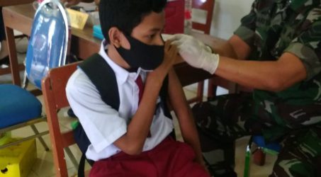 Kodim 0712/Tegal Gencar Lakukan Vaksinasi Covid-19