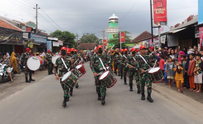 Penampilan Drumband Canka Padmakusuma Berhasil Pukau Masyarakat Tegal