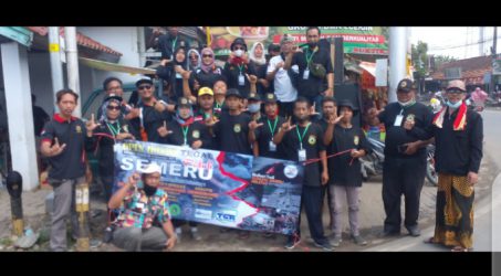 Ormas Lindu Aji dan Brigade 08 Tegal Peduli Warga Terdampak Erupsi Gunung Semeru